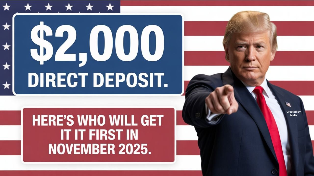 IRS Confirms $2000 Direct Deposit Payments in November 2025