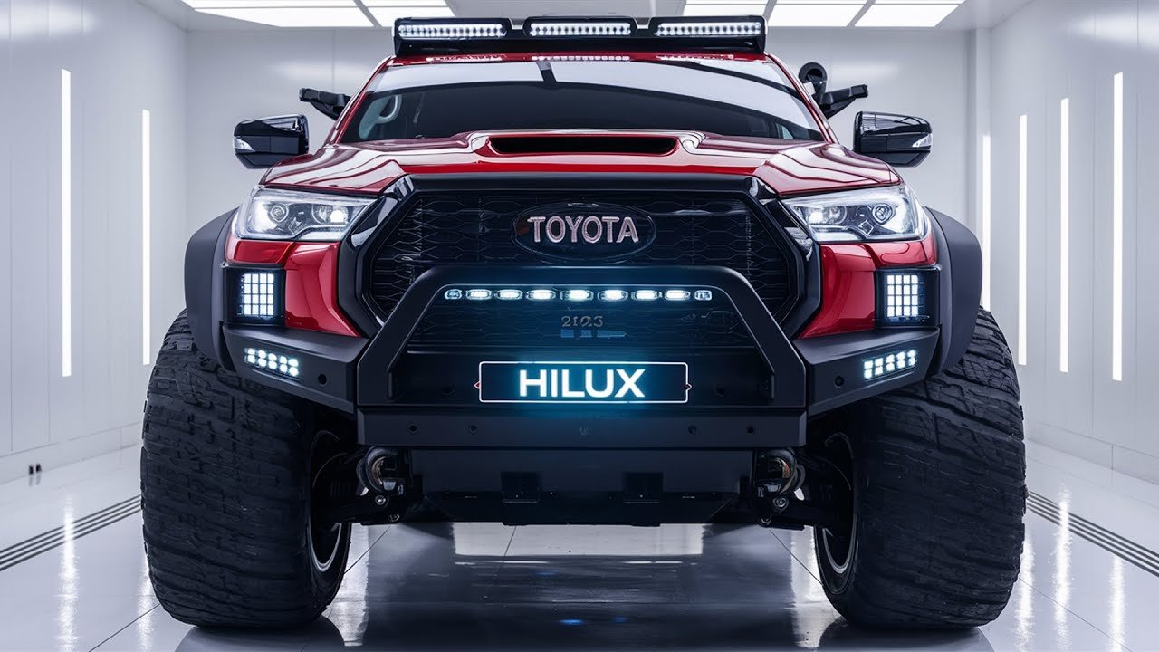 Toyota Hilux 2025 Launch – Bold Pickup Truck Design, Advanced Engine, Spacious Interiors & Modern Tech Features!